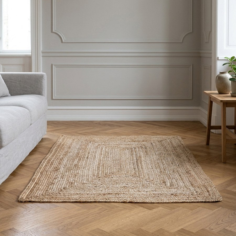 Bombay Tæppe i Natur Jute fra House Nordic | B60xL90 cm