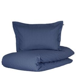 Harmony Sengesæt 140x200 Fra Borås Cotton - Deep Blue - OUTLET