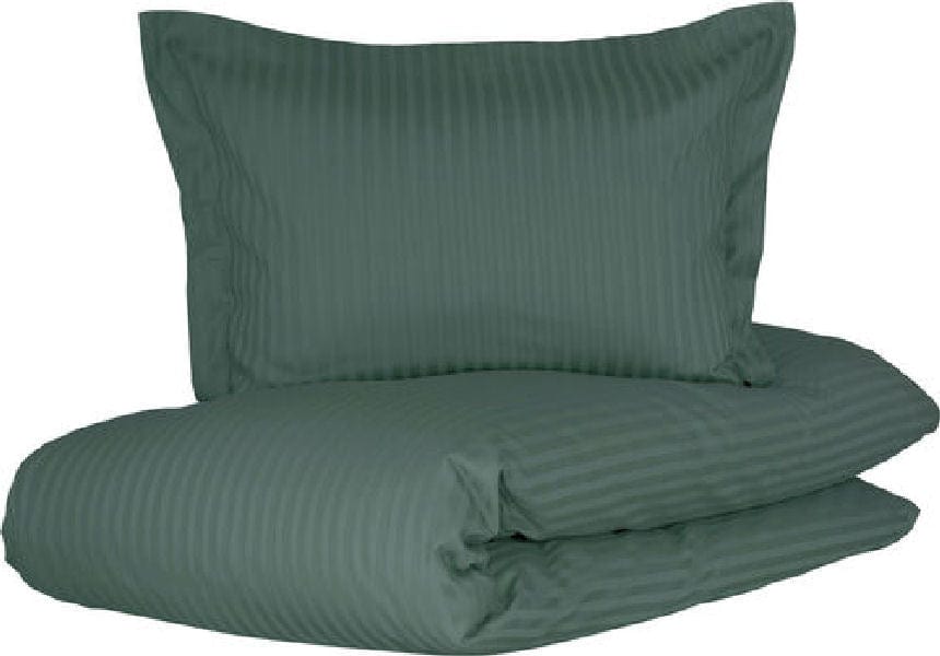 Harmony Sengesæt 140x220 Fra Borås Cotton - Smoke Green - OUTLET
