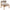 Burley Lounge Stol Beige Stof Posefjedre