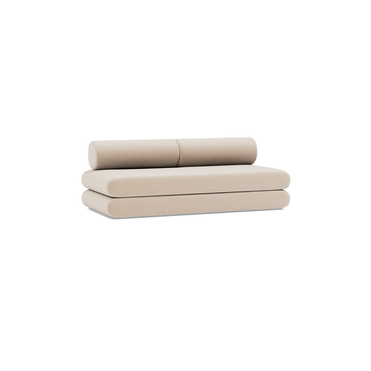 410 Esina Almond – Circlus Daybed Runde Puder – som sofa fra Unique Beds, Home & Living