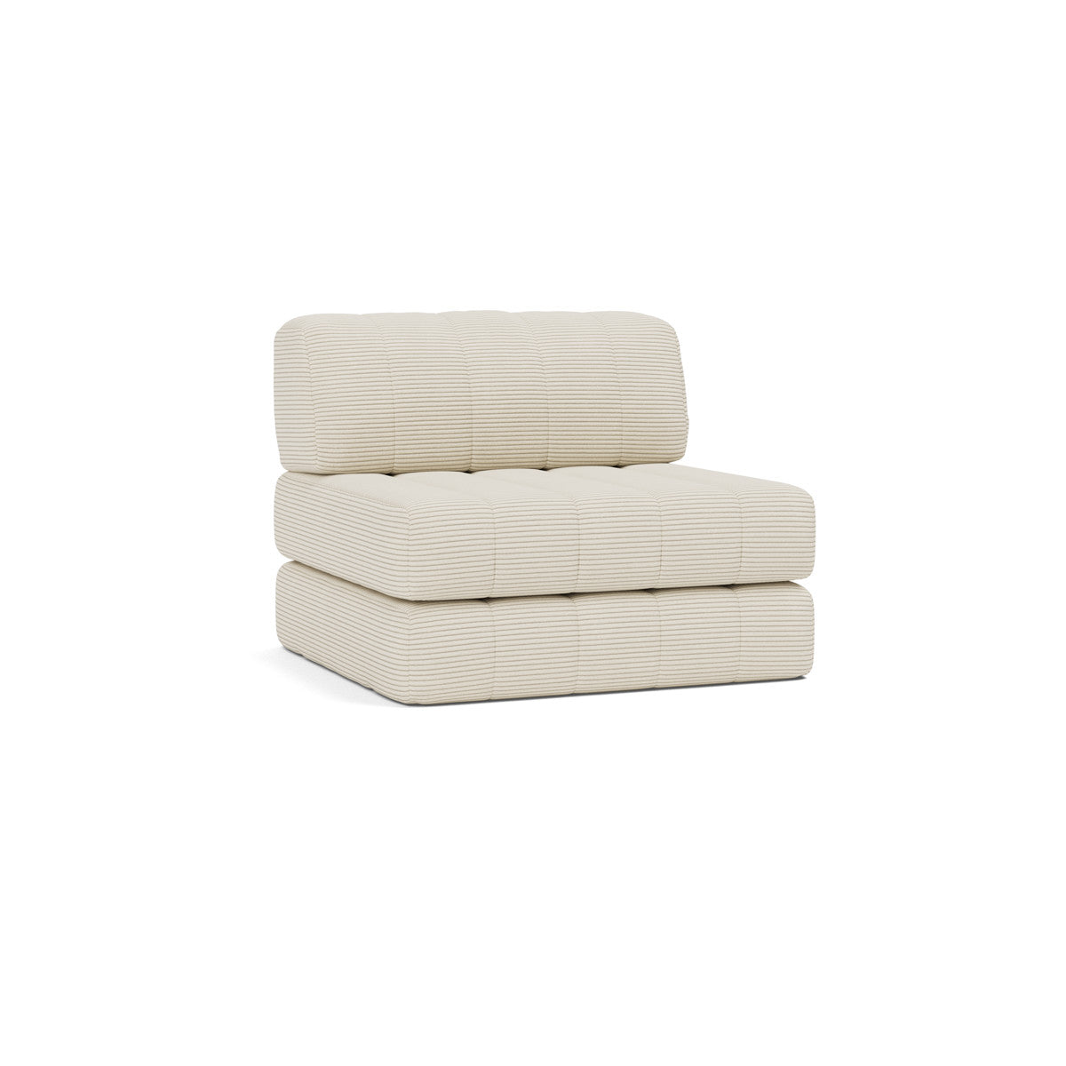 594 Corduroy Ivory – CozyPad Lænestol – som stol fra Unique Beds, Home & Living