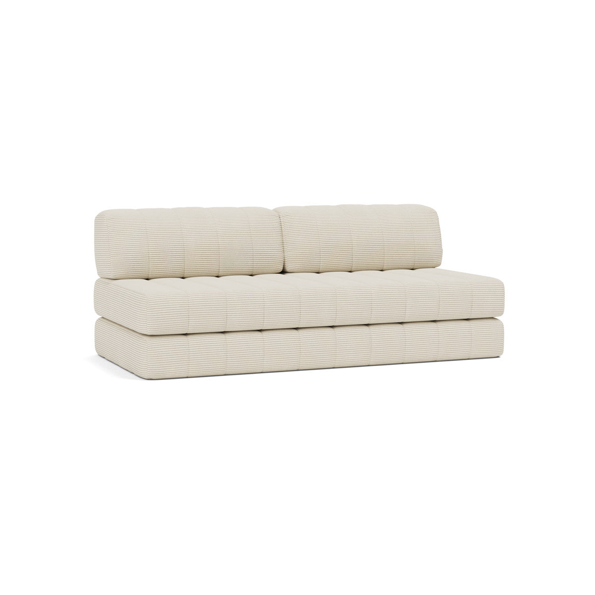 594 Corduroy Ivory – CozyPad Sovesofa – som sofa fra Unique Beds, Home & Living