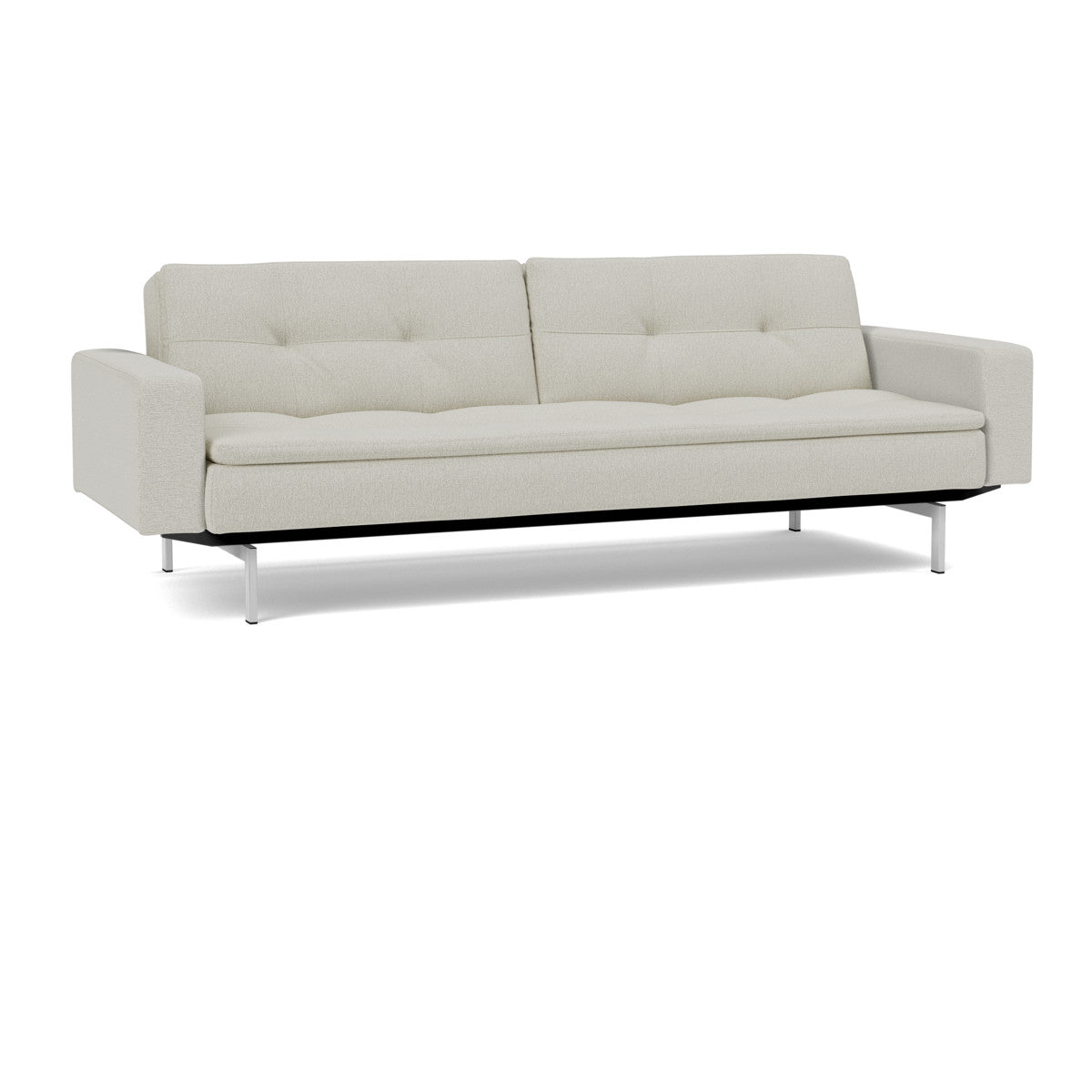 527 Mixed Dance Natural – Kromben – Dublexo Sovesofa med Armlæn – som sofa fra Unique Beds, Home & Living