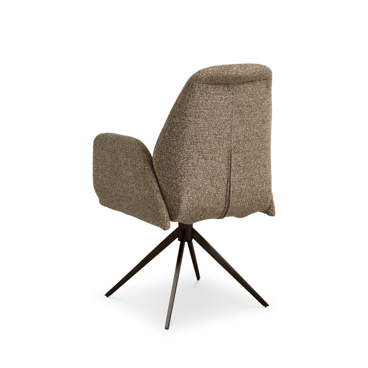 Jasmine Spisebordsstol med Armlæn & Drejefod i Verona Møbelstof – fra Unique Beds, Home & Living