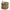 Keli Kurv i Natur Kubo Rattan fra House Nordic | L23xB23xH27 cm