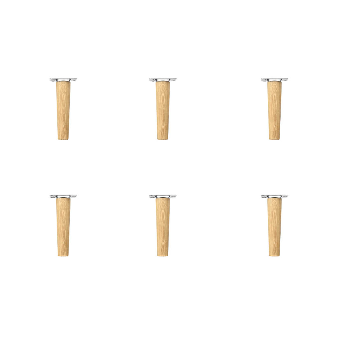Koniske Træben 6 stk. Ø3,5 x H14 cm fra Mistral by Hammel – fra Unique Beds, Home & Living
