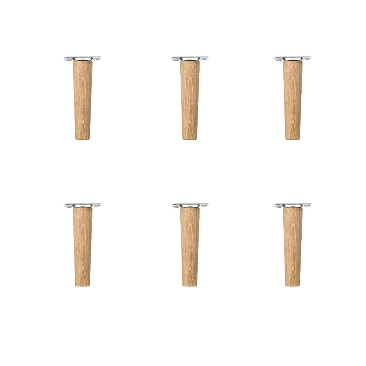 Koniske Træben 6 stk. Ø3,5 x H14 cm fra Mistral by Hammel – fra Unique Beds, Home & Living