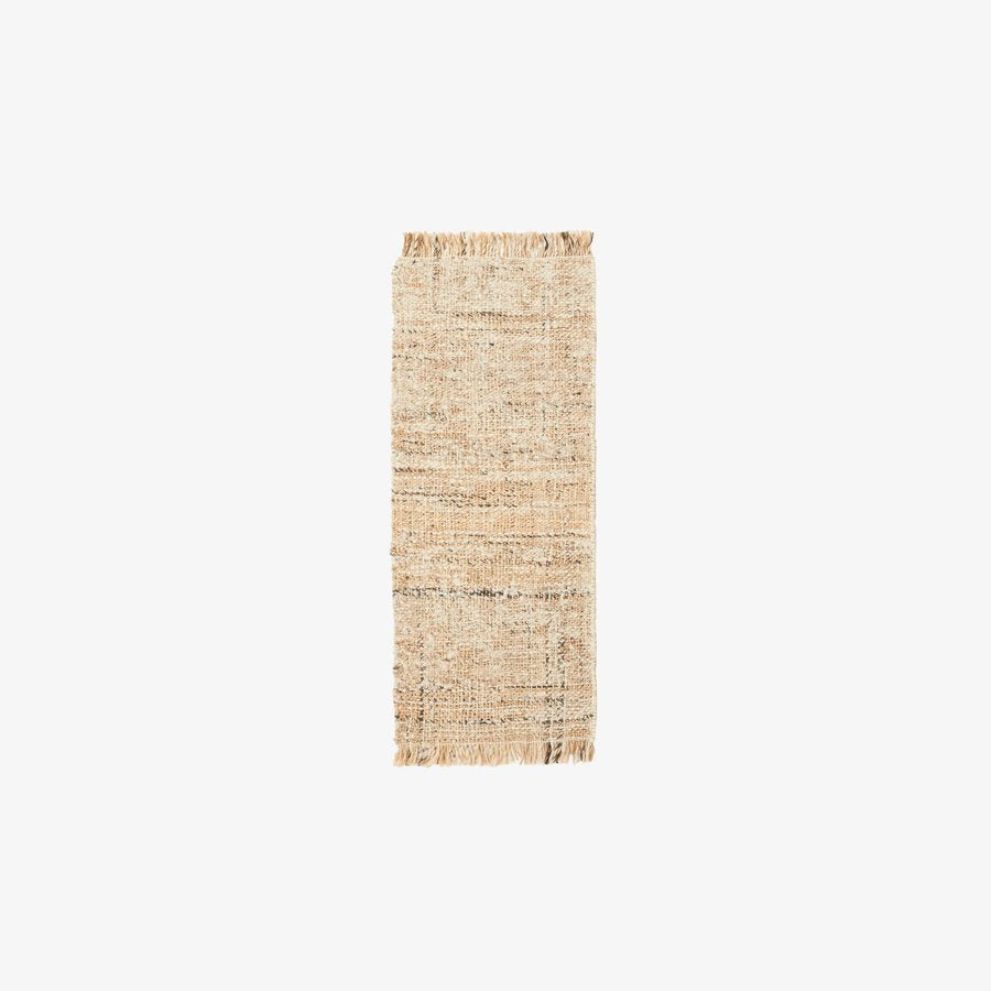 LINA Gulvtæppe fra Nordal | 60x160/180x260 cm | Natur, Beige