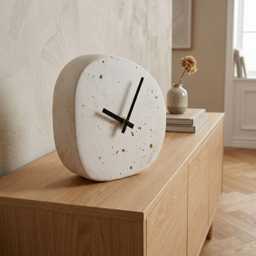 Linz Bordur i Hvid Cement fra House Nordic | B14xL5xH15 cm