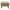 Lunaro Puf i Lysebrun Polyester fra House Nordic | L54xB43xH39 cm