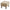 Lunaro Puf i Lysebrun Polyester fra House Nordic | L54xB43xH39 cm