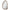 Luxon Spejl i Natur MDF med Organisk Form fra House Nordic | B38,5xL2xH64,5 cm