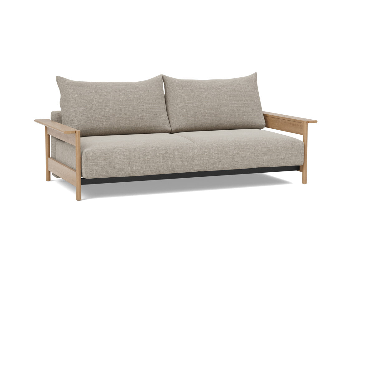 579 Kenya Gravel – Egetræsben – Malloy Sovesofa – som sofa fra Unique Beds, Home & Living
