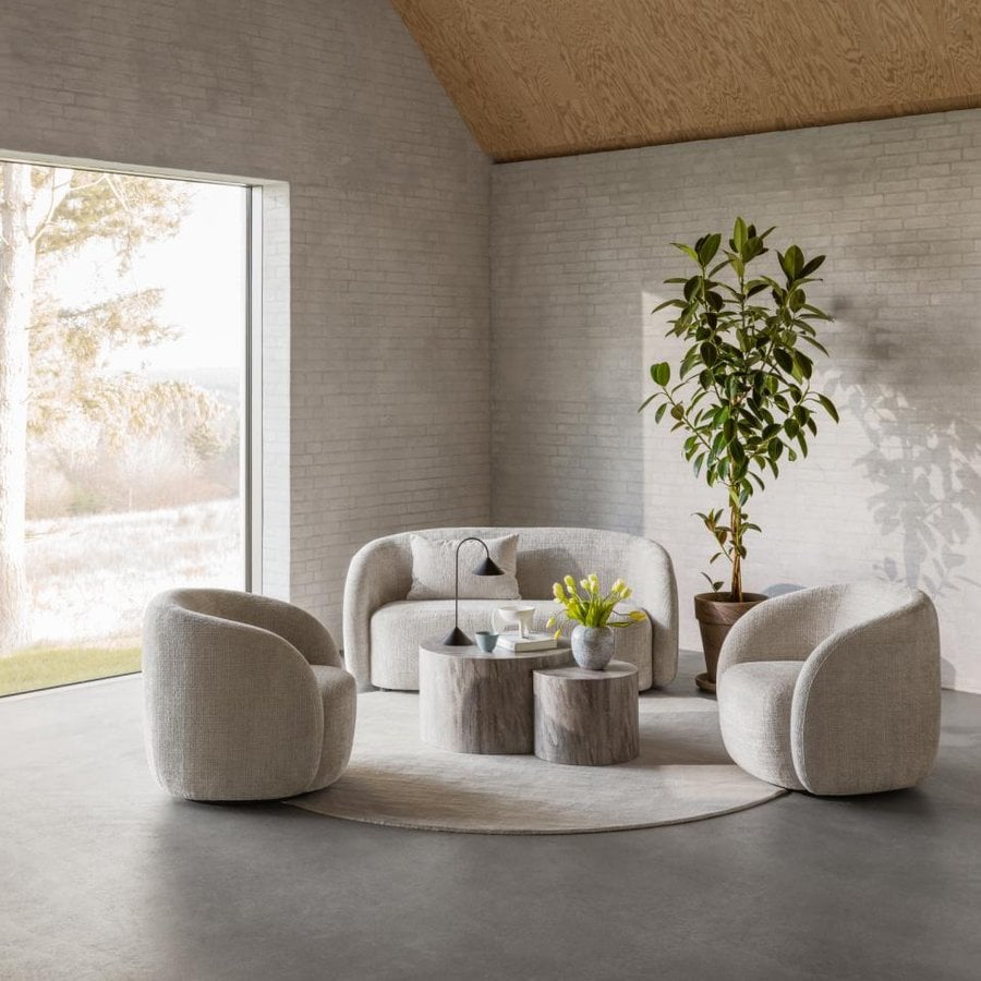 Lodi Personers Sofa Beige Juto Stof