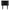 Nikko Hjørnebord i Sort MDF &amp; Fyrretræ med 2 Låger fra House Nordic | L45xB40xH50,5 cm