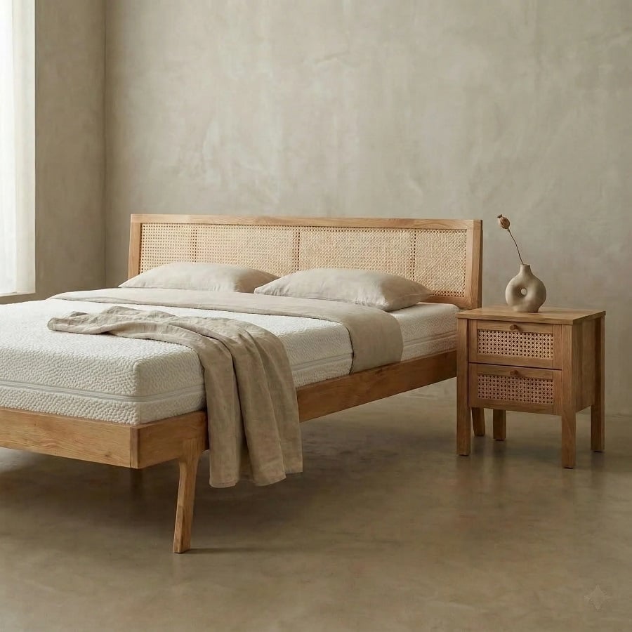 Organic Sleep Latexmadras i 100% FSC Naturlatex & 100% Naturlig Bomulds Betræk | 19cm