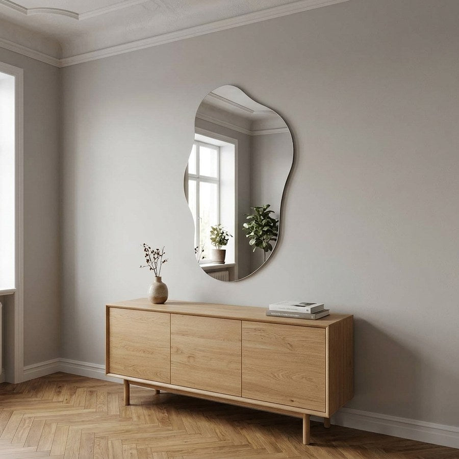 Palermo Spejl i Glas fra House Nordic | B40xL0,5xH60 cm