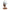 San Marino Waterdrop Vase i Natur Teaktræ & Glas fra House Nordic | B18xL15xH25 cm