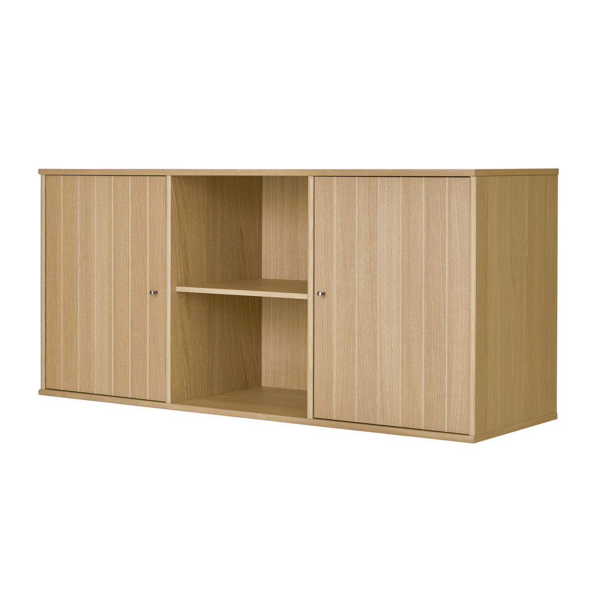 Hvidpigm. eg – Skænk med 2 Låger og Hylde fra Mistral by Hammel – fra Unique Beds, Home & Living