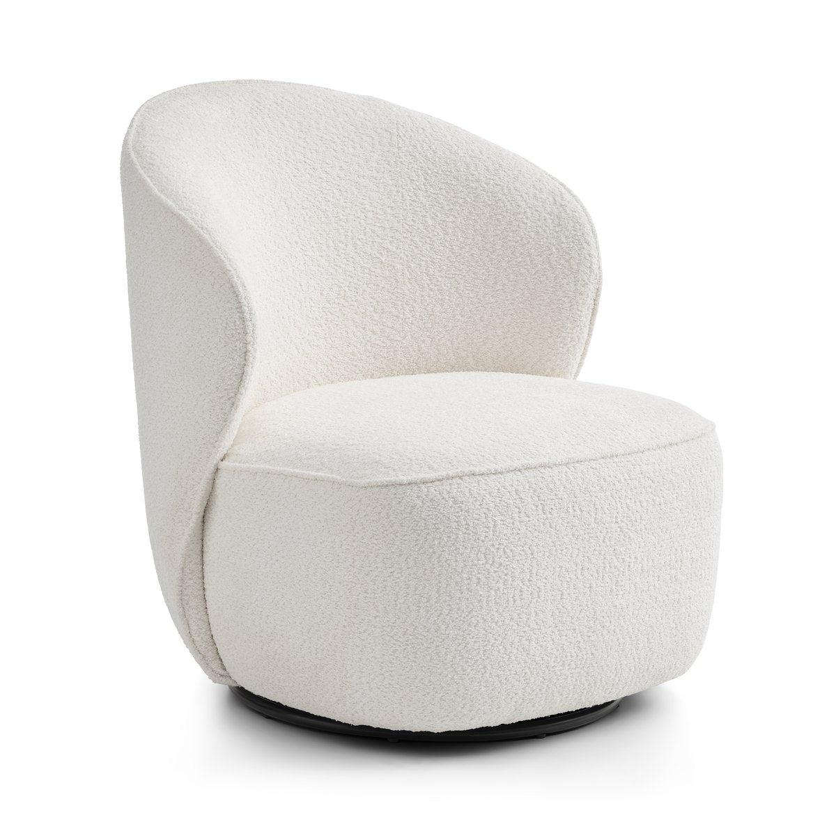 Anthology fabric, ivory/swivel – Theo loungestol – fra Unique Beds, Home & Living