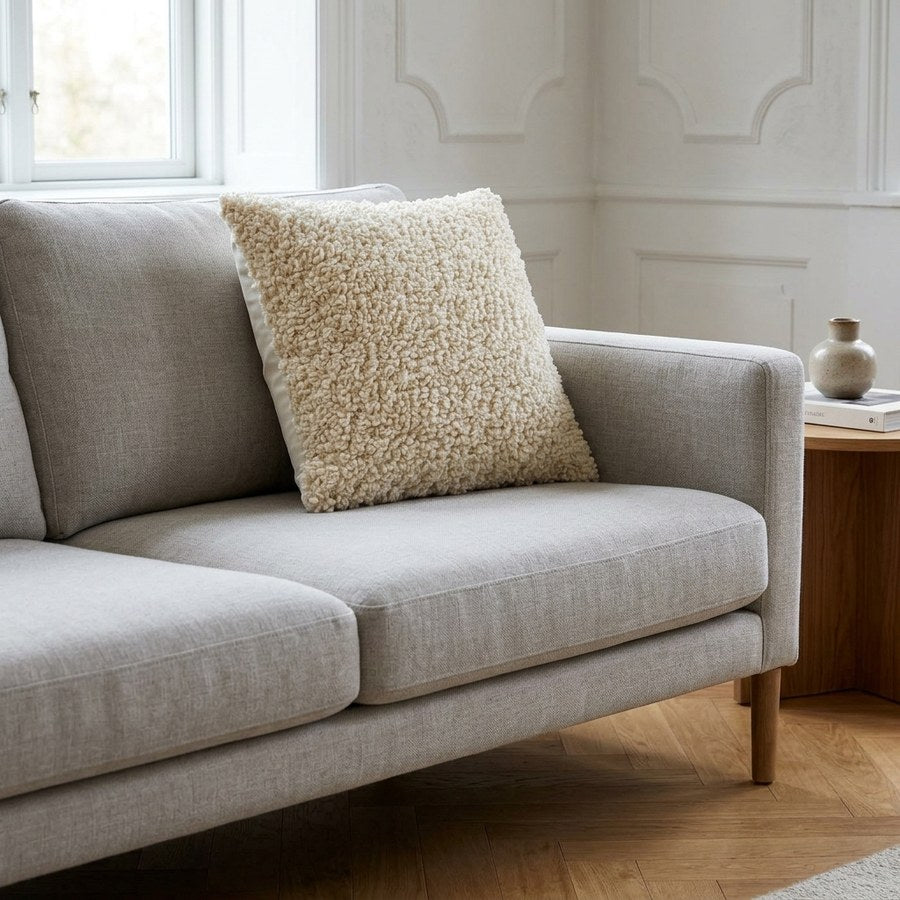 Tossa Pude i Off-White Polyester fra House Nordic | B45xH45 cm