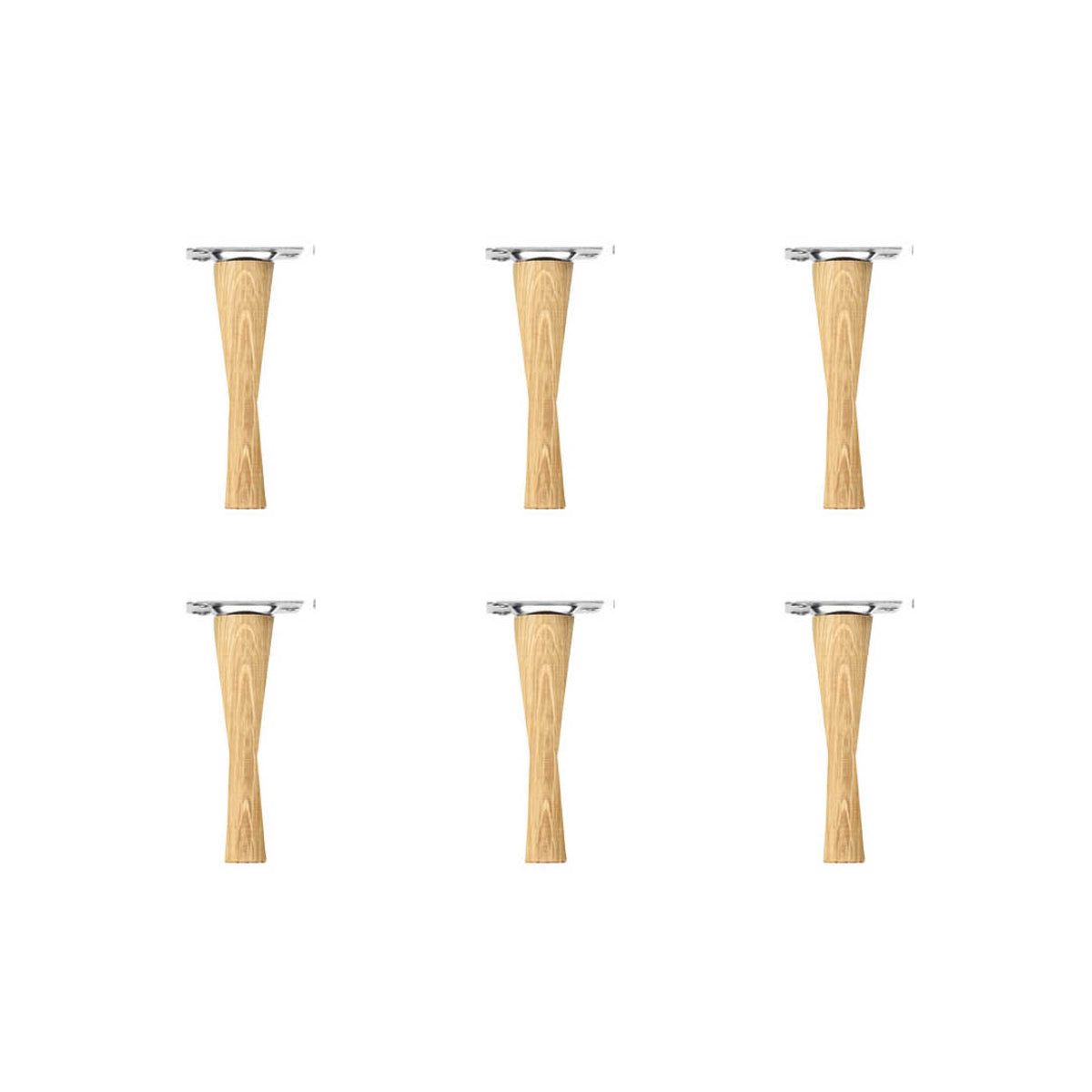 Træben 6 stk. Ø4,5 x H15 cm fra Mistral by Hammel – fra Unique Beds, Home & Living