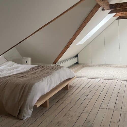 Japan Bed Frame From Karup Design in Solid Pine Japan