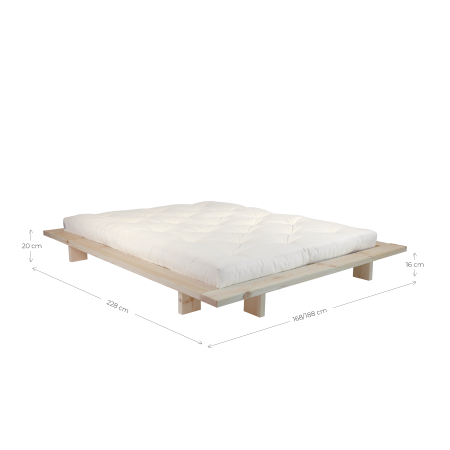 Japan Bettgestell von Karup Design Uniquebeds (1)