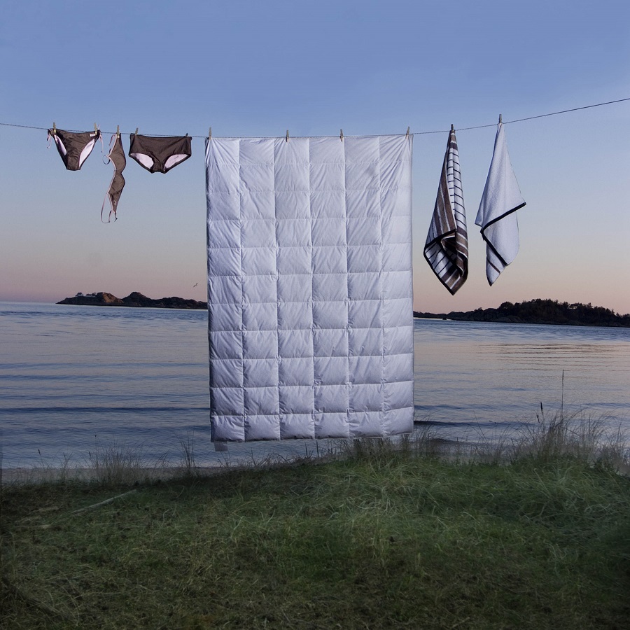 Cosybay Piumone Matrimoniale In Piuma E Piumino, 208x214 Cm, Grigio, Con Fodera In Cotone, Oeko-Tex, Per Tutte Le Stagioni