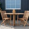 House Nordic Toledo teak stol Outdoor hos uniquebeds Home & Living7