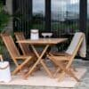 House Nordic Toledo teak stol Outdoor hos uniquebeds Home & Living8