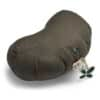 Zafu-halvmaane-kapok-meditationspude-Deep-Olive-Cocoon-Company
