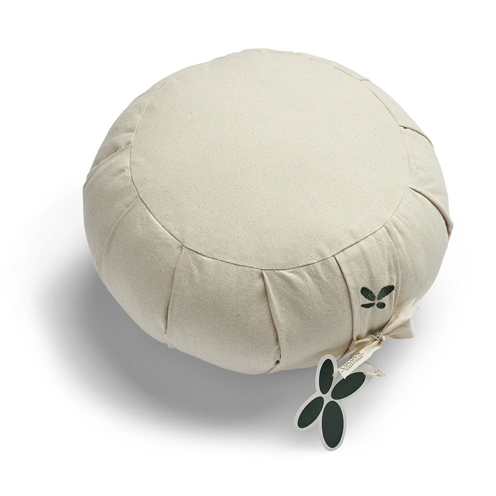 Zafu Meditation cushion in 100 organic Kapok from Cocoon Natural