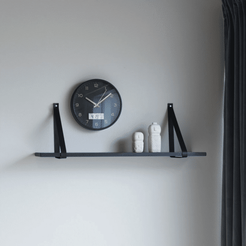 Amiens lydløs Vægur med digitalt display fra House Nordic | ø25 cm