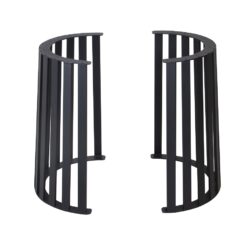 2stk. halve Halfmoon Base i Sort Metal +2.749,00 kr.