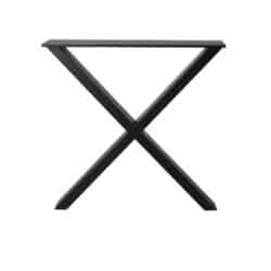 2stk. Almindelig X Base i Sort Metal +2.179,00 kr.