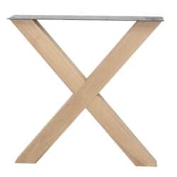 2stk. X Base i Massiv Egetræ & Hvid Olie +3.499,00 kr.