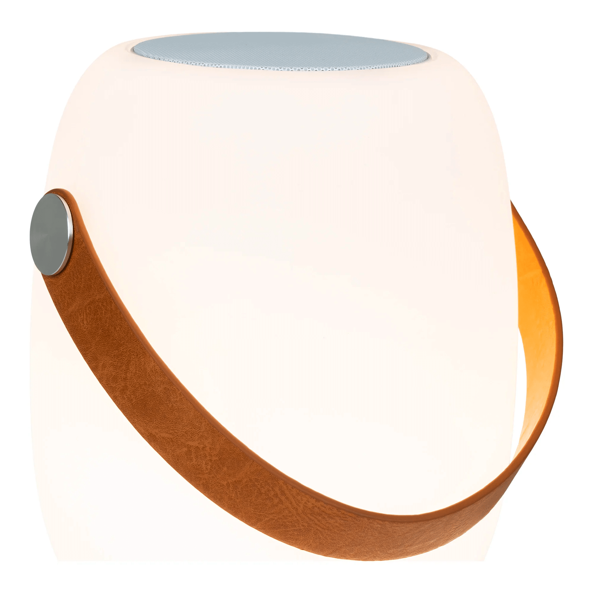 Cardiff LED Lampe med Læderstrop og Højtaler Fra House Nordic | ø18x21 cm - Genopladelig 1