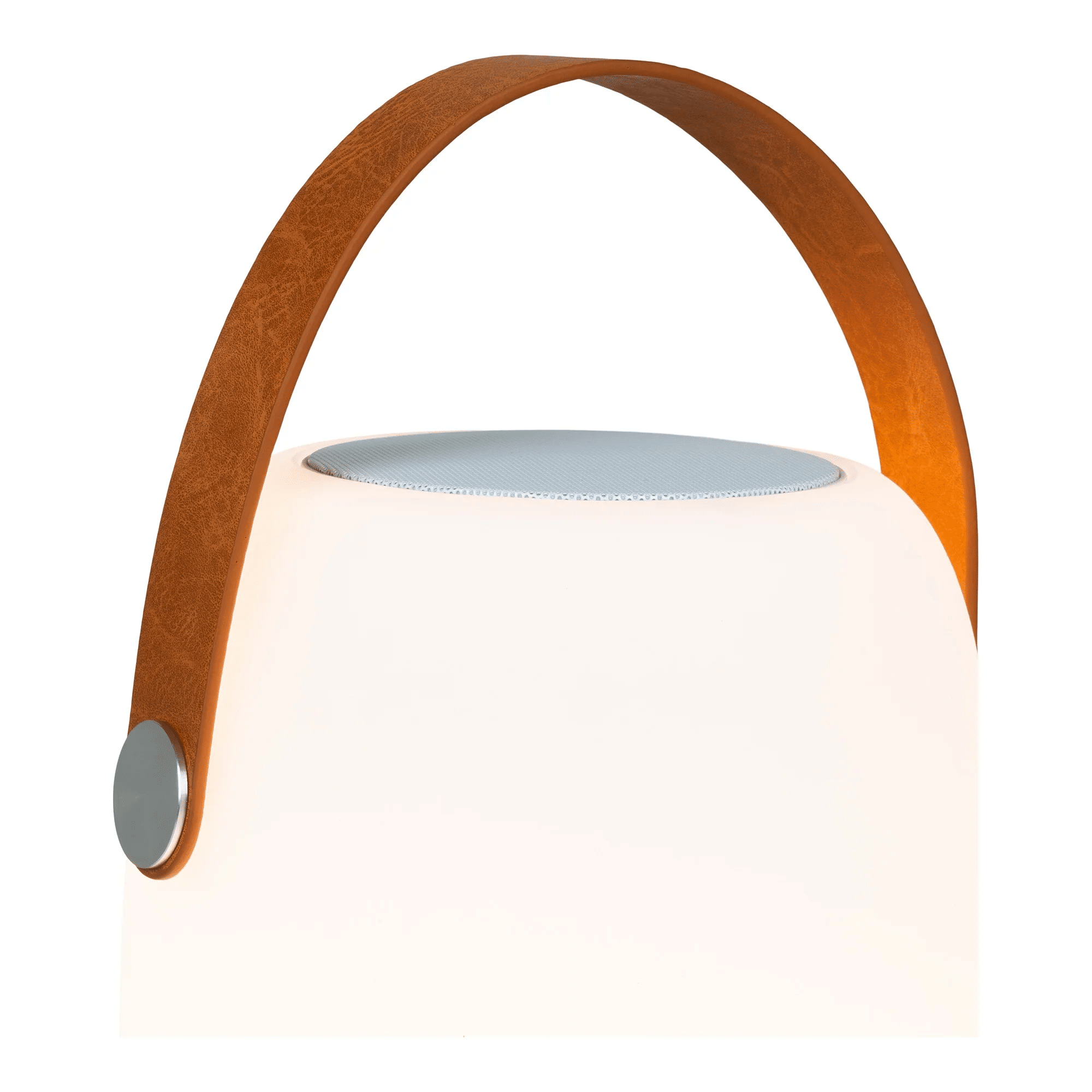 Cardiff LED Lampe med Læderstrop og Højtaler Fra House Nordic | ø18x21 cm - Genopladelig 3