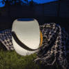 Cardiff LED Lampe med Læderstrop og Højtaler1