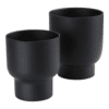 Celle Planteskjuler i Sort Metal Fra House Nordic | 14,5x15,5x37,5 cm 1