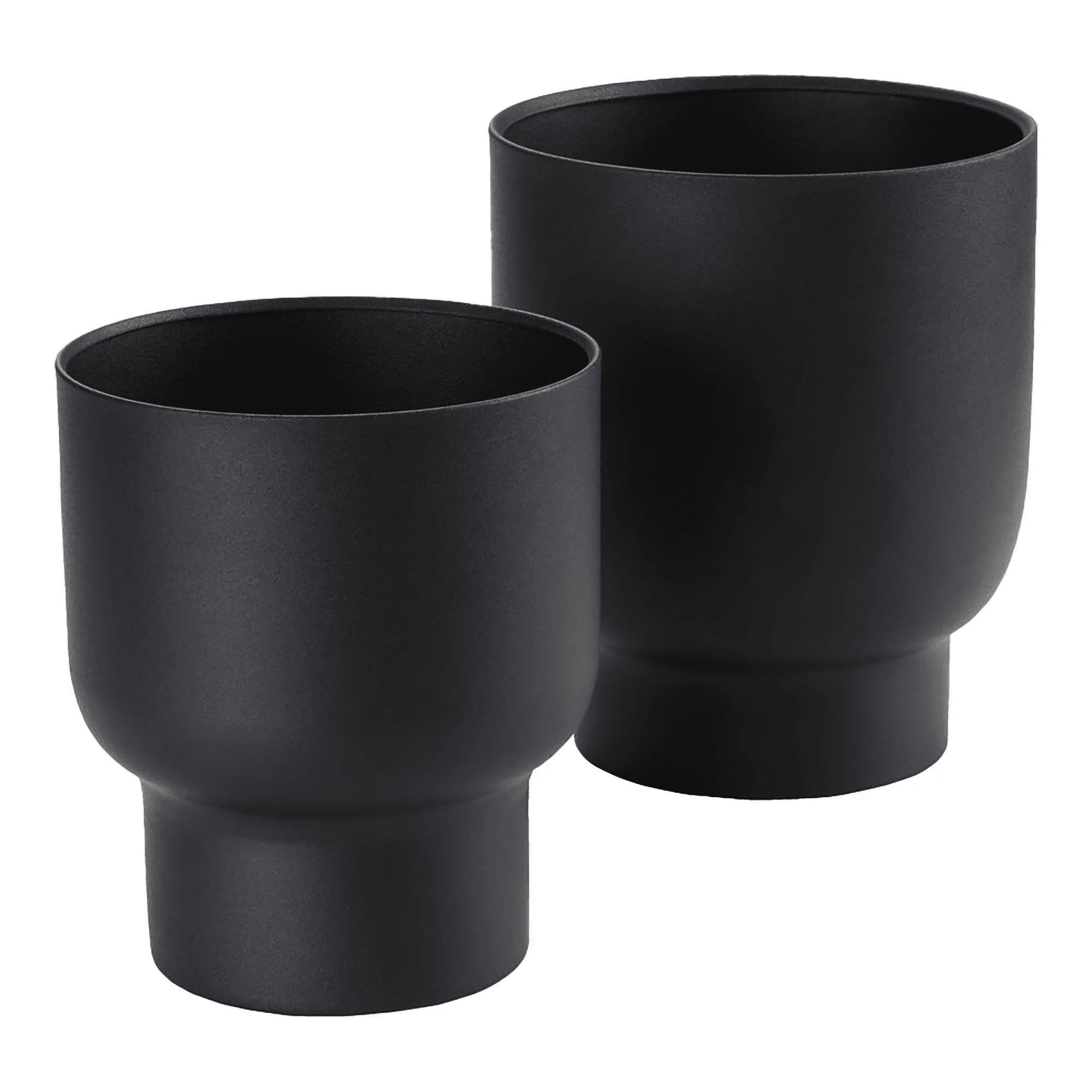 Celle Planteskjuler i Sort Metal Fra House Nordic | 14,5x15,5x37,5 cm 1