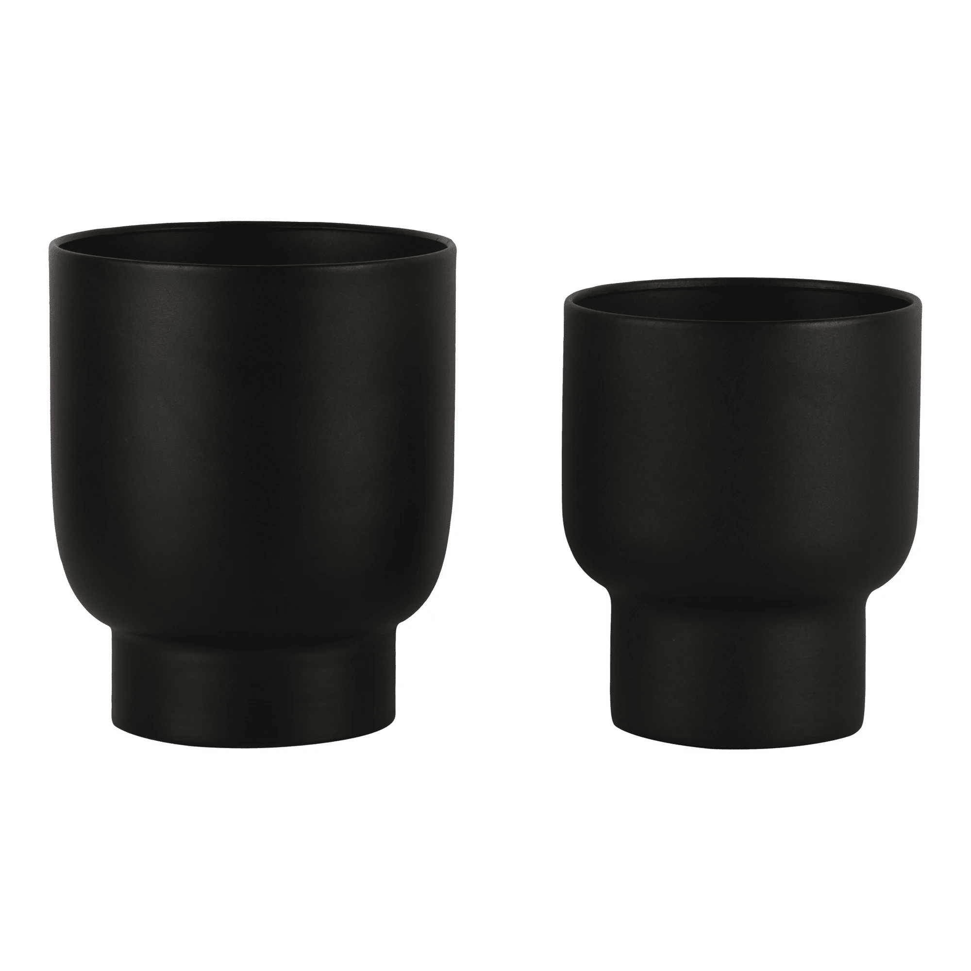 Celle Planteskjuler i Sort Metal Fra House Nordic | 14,5x15,5x37,5 cm 2