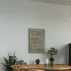 Lipari Lærredsprint i Sort:beige Fra House Nordic | 60x90 cm