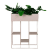 Rabo Plantekasse i Sandfarvet Stål Fra House Nordic | 3 Hylder - 25x60x80 cm 1