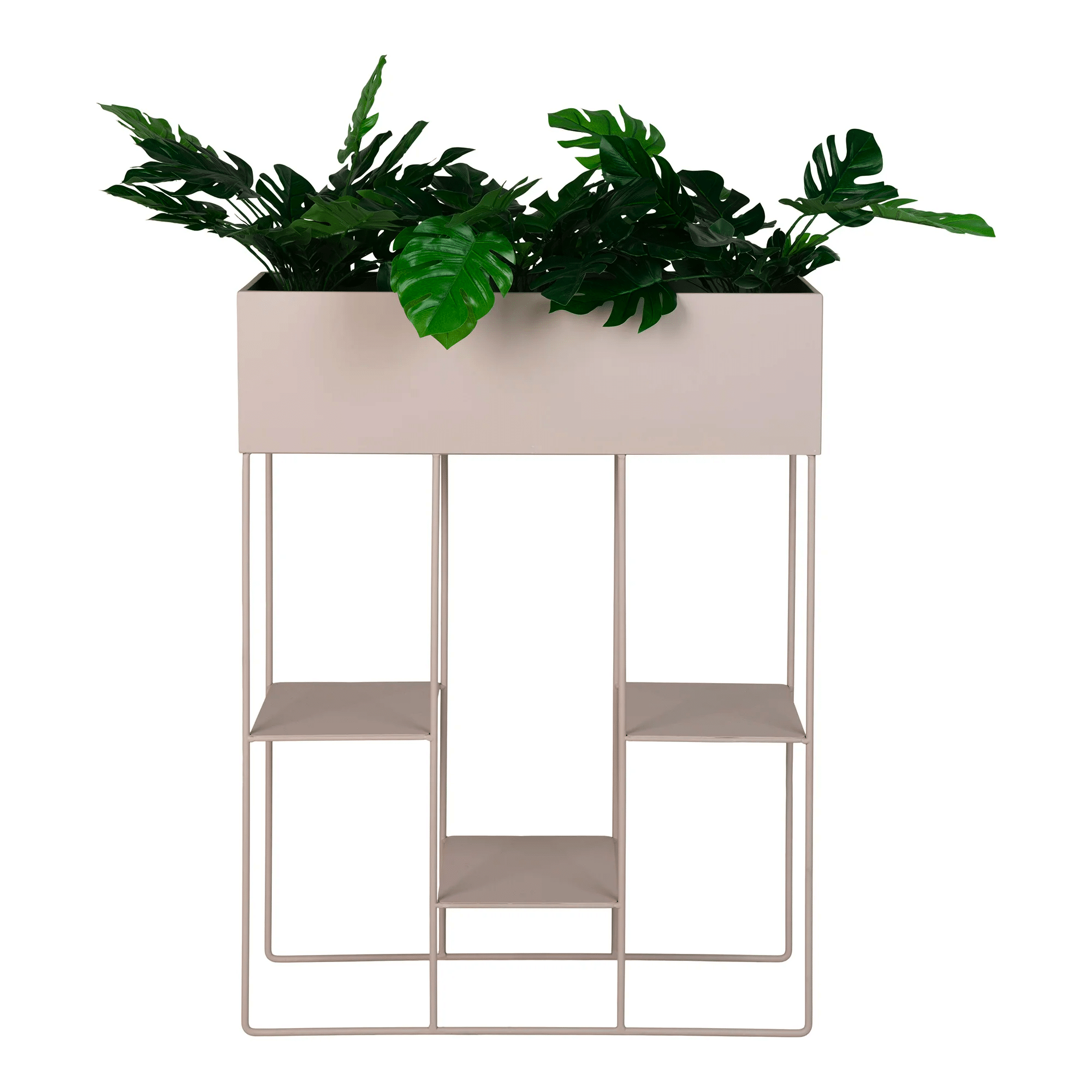Rabo Plantekasse i Sandfarvet Stål Fra House Nordic | 3 Hylder - 25x60x80 cm 1