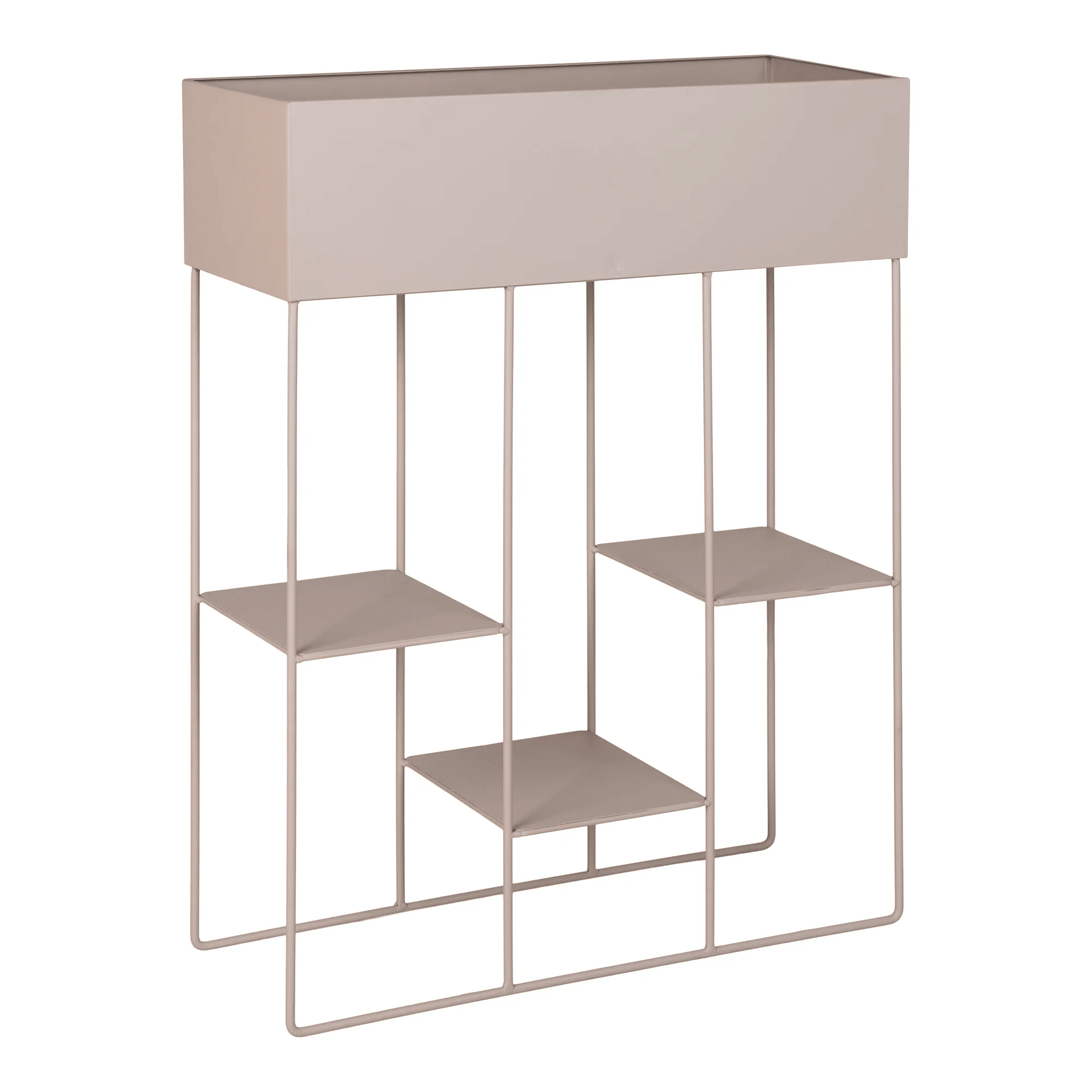 Rabo Plantekasse i Sandfarvet Stål Fra House Nordic | 3 Hylder - 25x60x80 cm 2