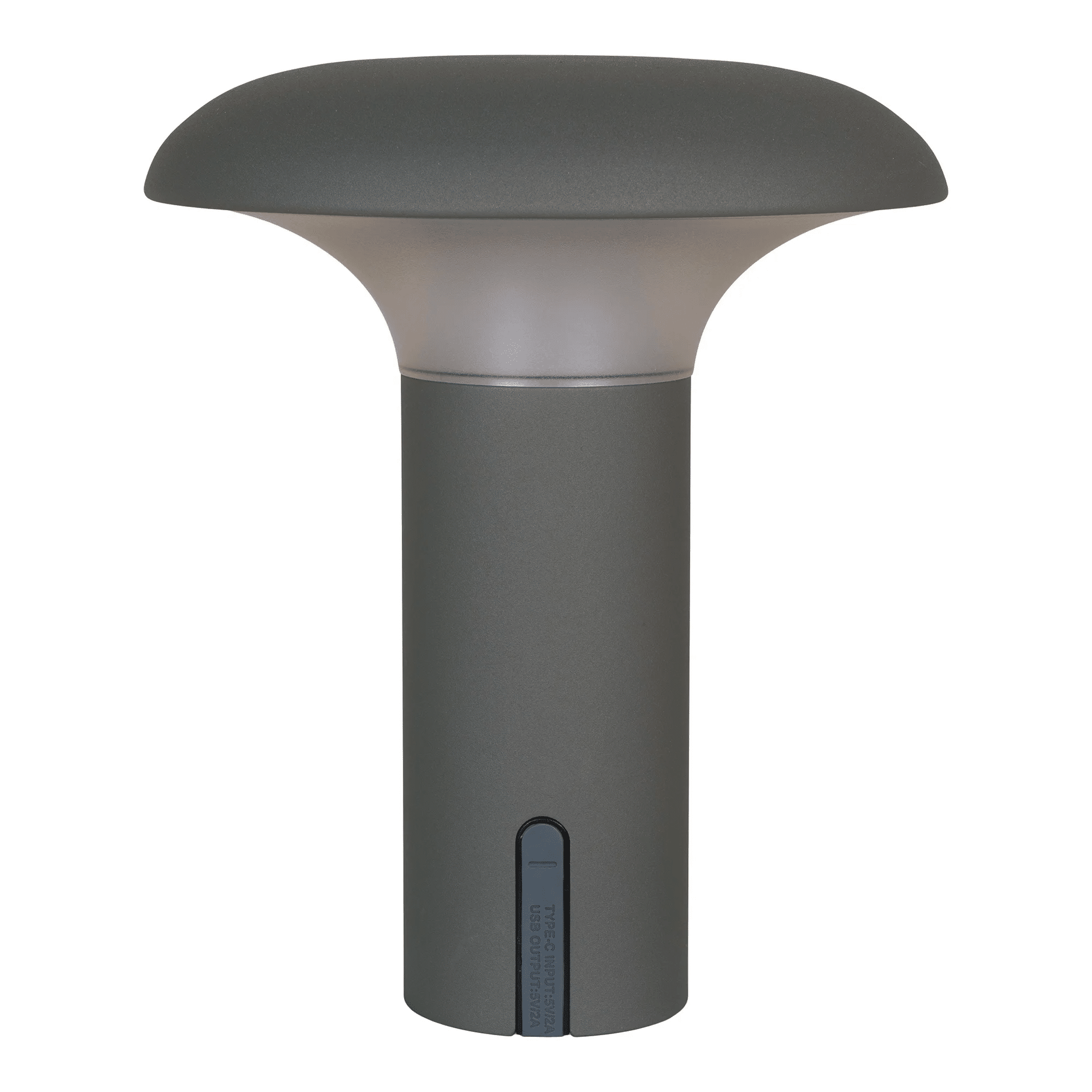Ramsey LED Lampe i Grå Fra House Nordic | ø17x21 cm - Genopladelig 2