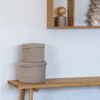 Sebal Kurve i Beige Bomuld